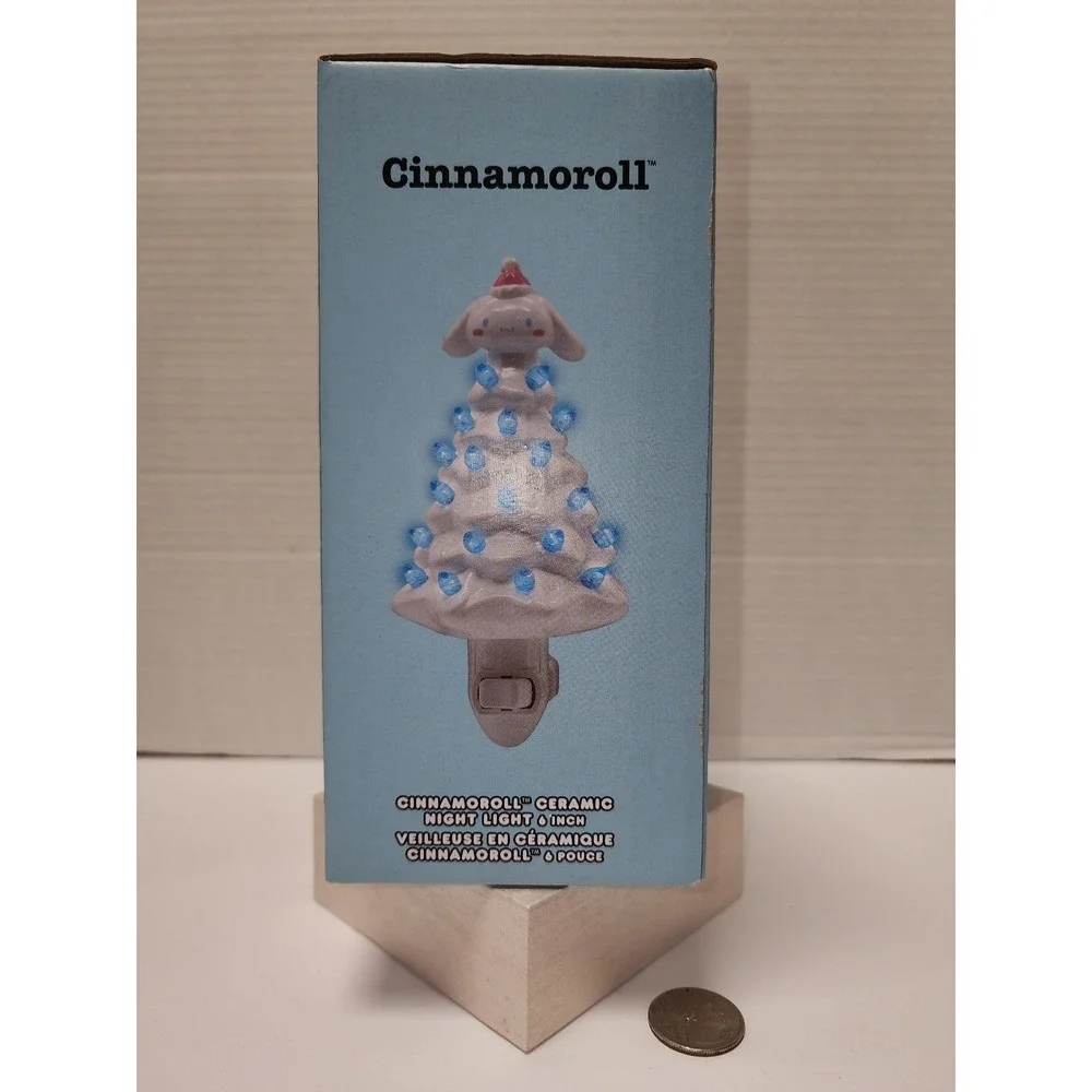 Sanrio‎ Cinnamoroll 6-inch ceramic Christmas tree plug-in nightlight